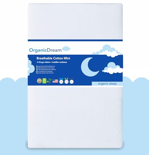 Organic Dream 5" Mini Crib Mattress - Deluxe