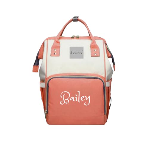 Dream Embroidery Personalized Diaper Bag