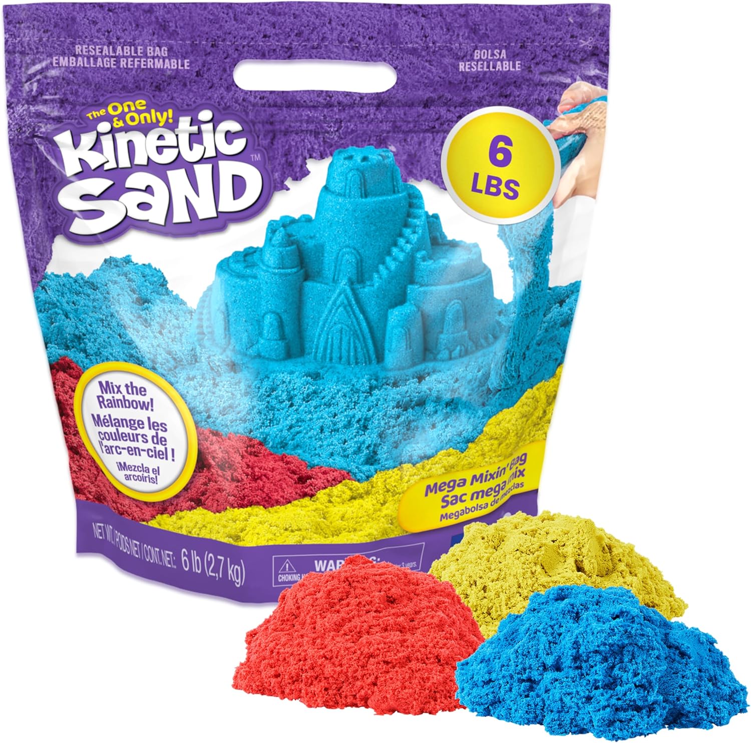 Kinetic Sand Mega Mixin Bag