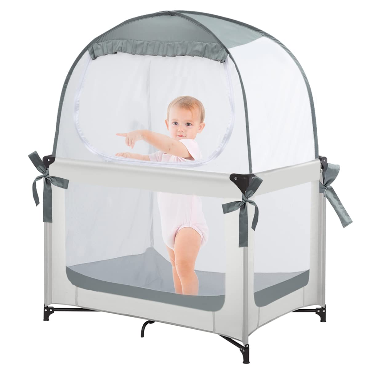 L RUNNZER Baby Pack N Play Tent