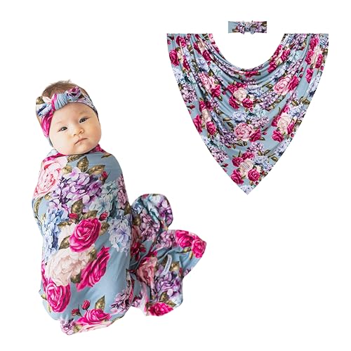 Posh Peanut Stretchy Swaddle (Lacey)