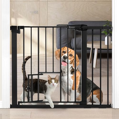 COMOMY Auto Close Baby Gate