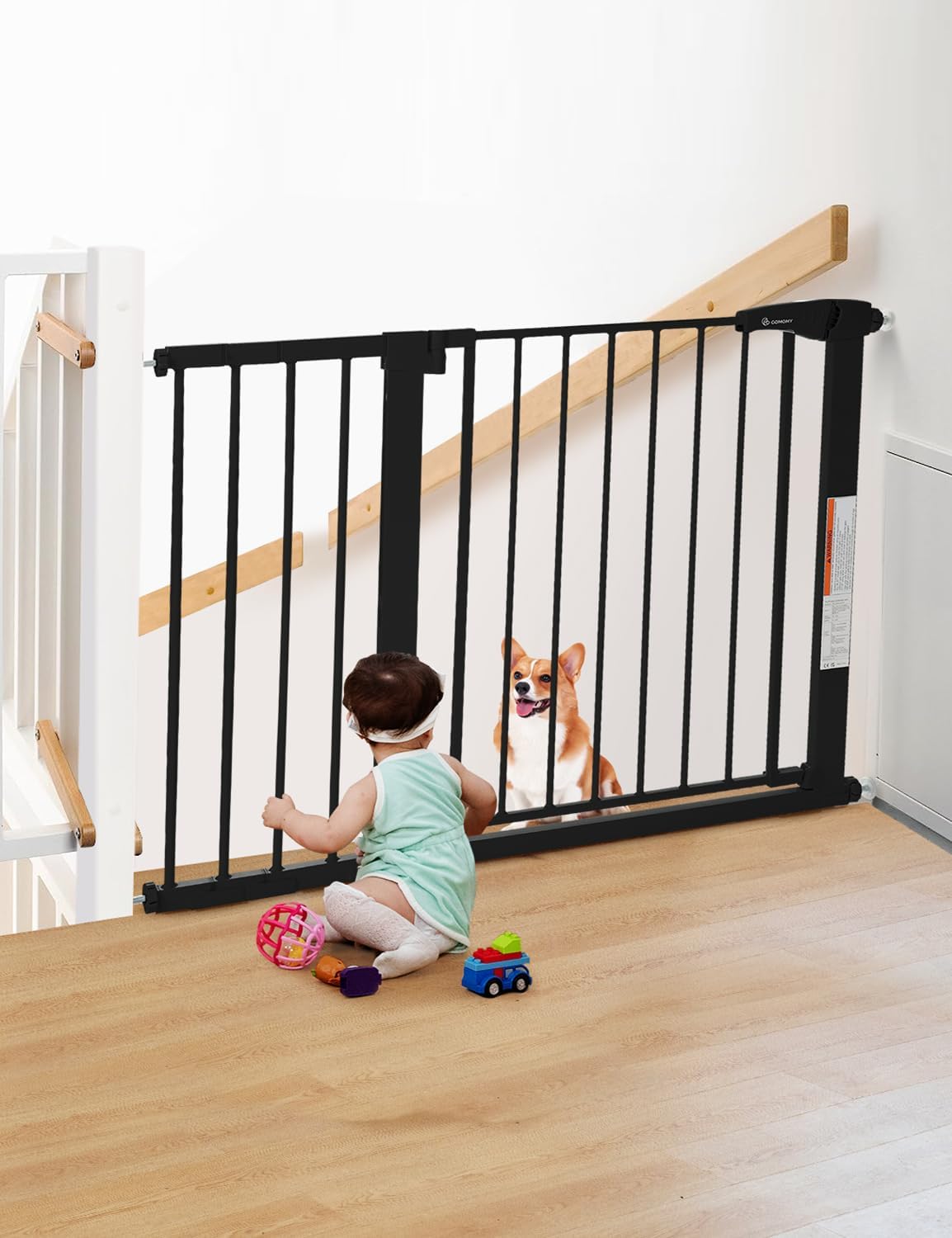 COMOMY 29.5-43.3" Safety Baby Gate (Budget Pick)