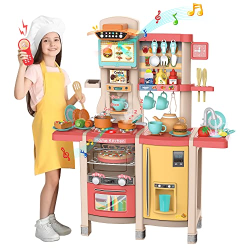 SANDINRAYLI Kids Kitchen Playset