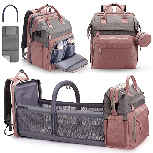 DERJUNSTAR Baby Diaper Bag Backpack