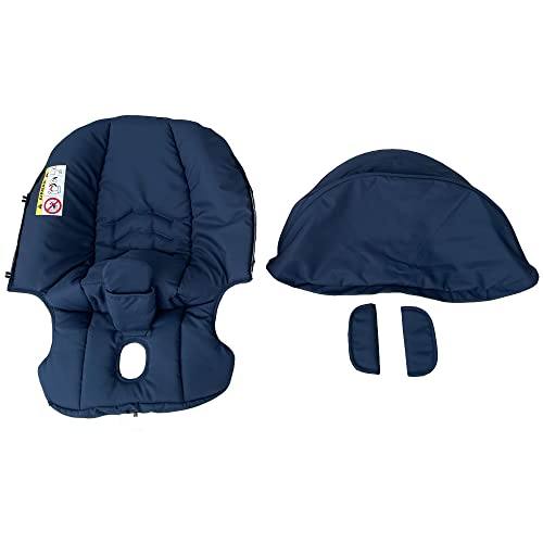 Changing Washing Kit, Canopy Sunshade (Navy Blue)
