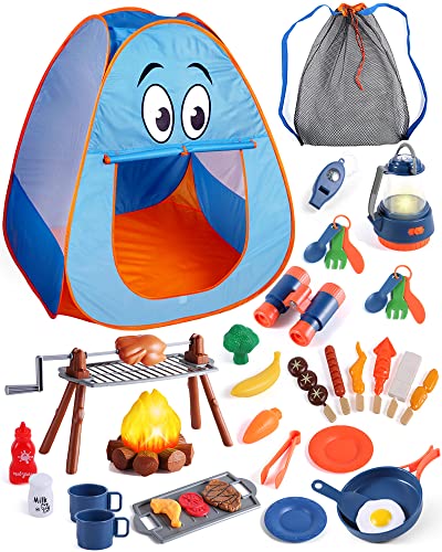 Kids Camping Set with Tent for 2 Toddlers
