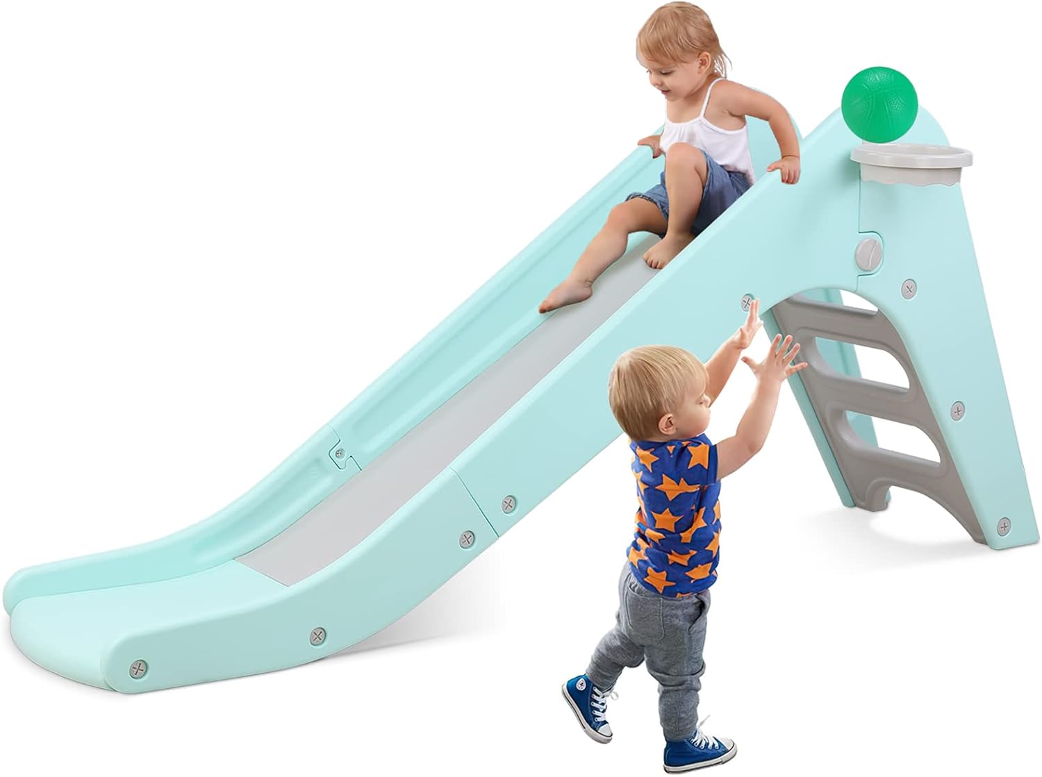 Arlopu Freestanding Kids Slide