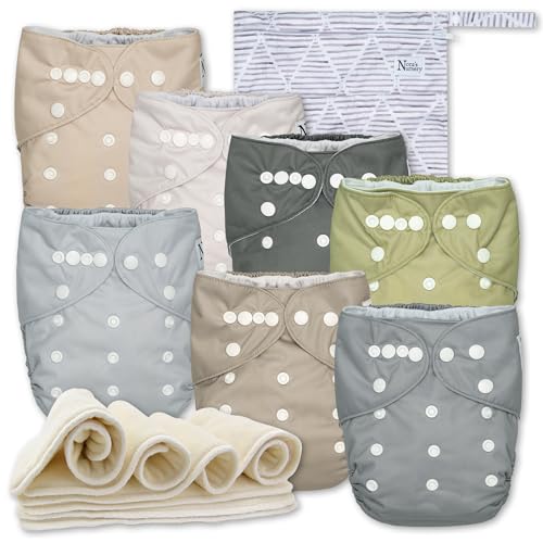 Nora's Nursery Cloth Diapers 7 Pack