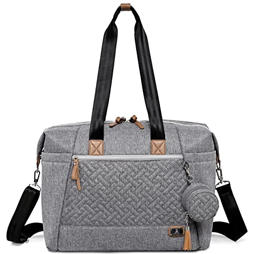 Dikaslon Diaper Bag Tote (Grey)