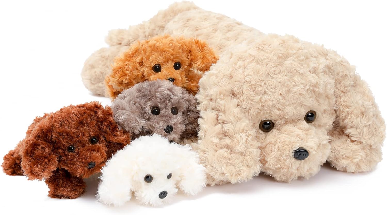 MorisMos Dog Mommy & Babies Set