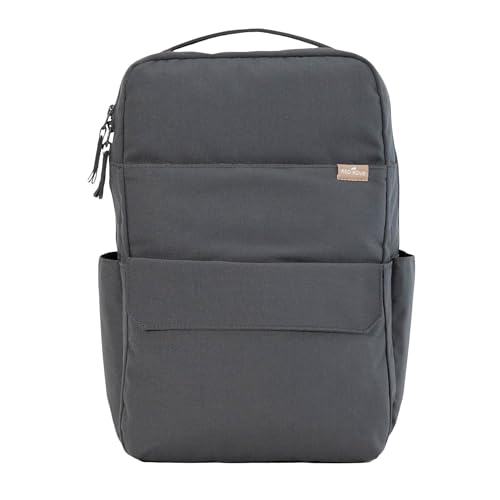 RED ROVR Roo Lightweight 1 LB Diaper Bag Backpack | 11 organizational pockets| Durable & Water-Resistant (Charcoal)