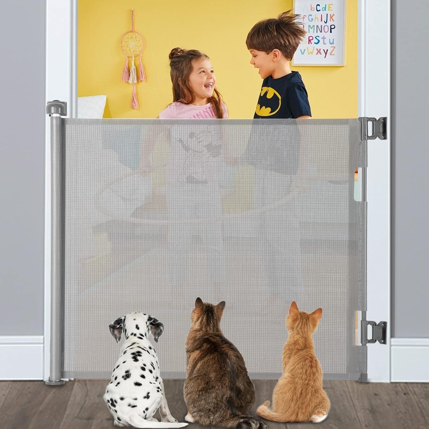 MYPIN Retractable Baby Gate
