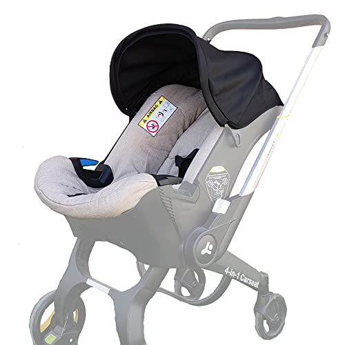 Doona-Compatible Sunshade (Black&Beige)