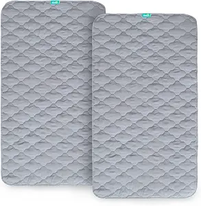 Biloban 2-Pack Waterproof Crib Pad