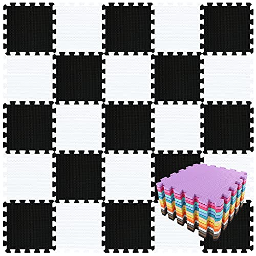 qqpp EVA 18 Tiles (White, Black)