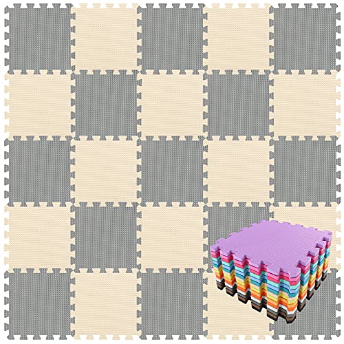 qqpp EVA 18-Tile (Beige/Gray)