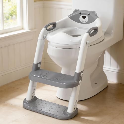 SKYROKU Toilet Potty Training Seat (Grey)