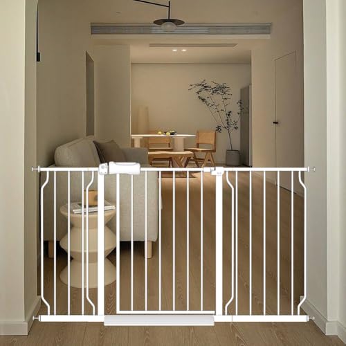 White Extra Wide Baby Gate