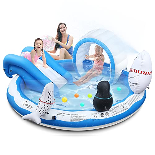 Inflatable Play Center, EVAJOY Kiddie Pool