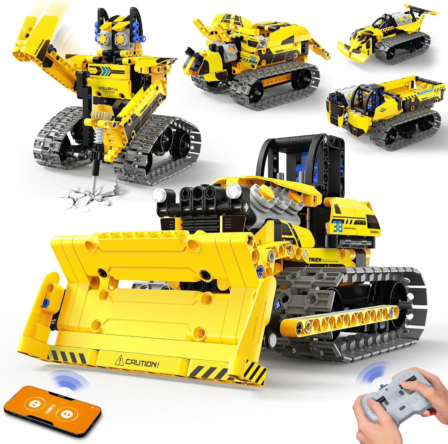 SHANTOU 5-in-1 STEM Robot Kit