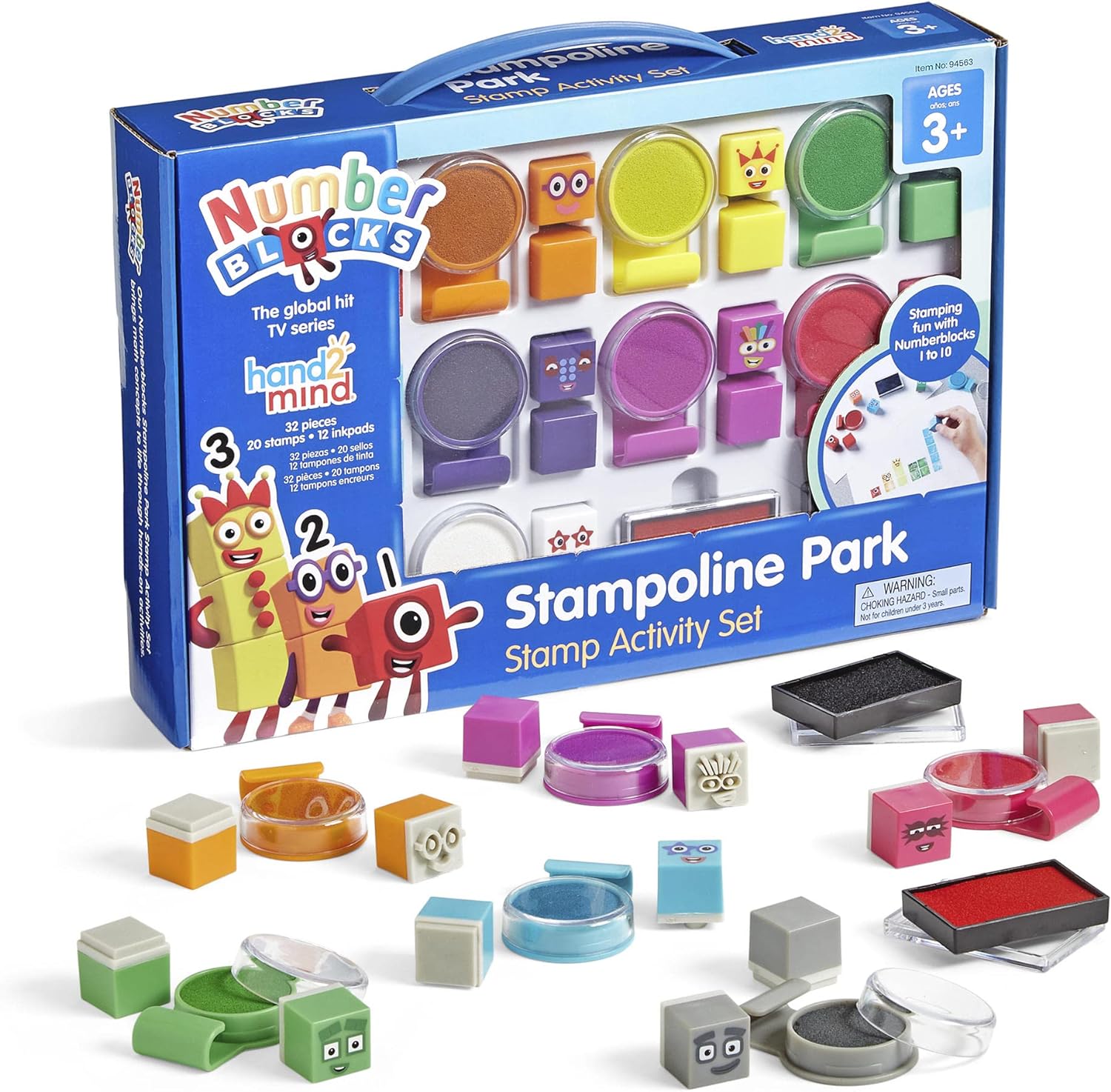 hand2mind Numberblocks Stampoline Park