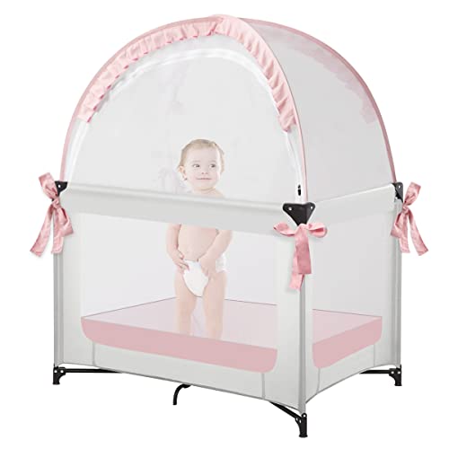 L RUNNZER Pack N Play Tent (Best Value)