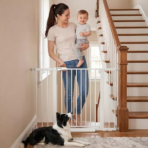 Mumeasy Auto Close Gate (White)