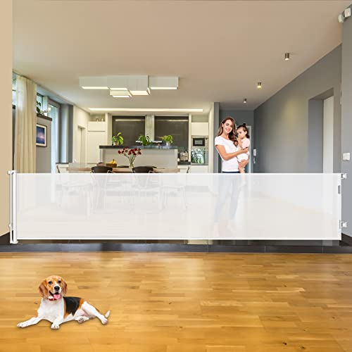 KISKIZ 110 Inch Budget Retractable Gate