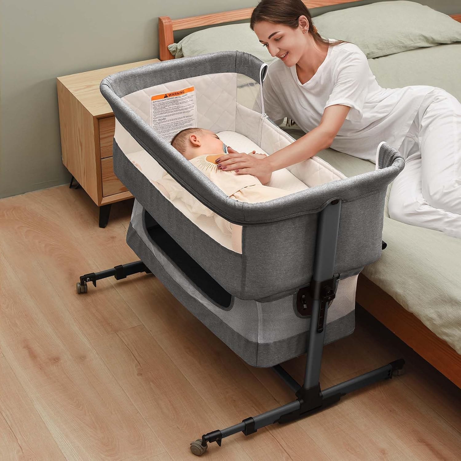 Soobaby 3 in 1 Baby Crib