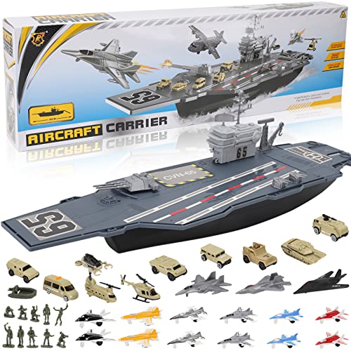 33-Inch Aircraft Carrier Mega Playset