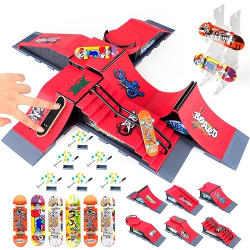 Grommi Finger Skateboard Ramps Set