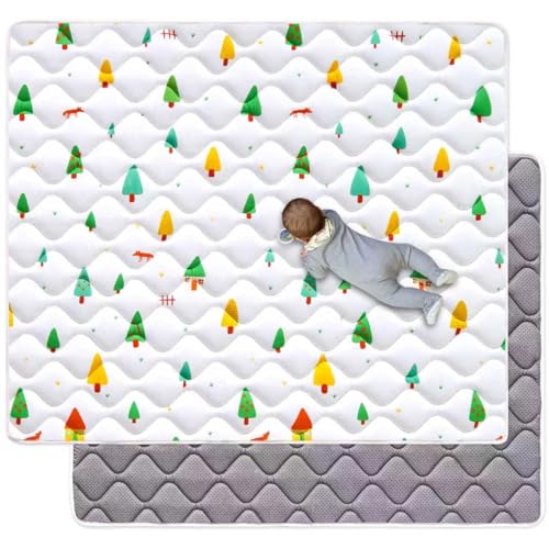 Odorless Premium Foam Baby Play Mat 50" x 50"