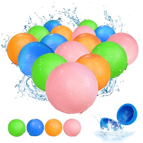 SOPPYCID Reusable Water Balloons (16pcs)