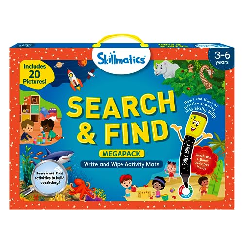 Skillmatics Search and Find Megapack