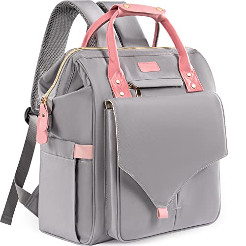 Kaome Diaper Bag Backpack (Grey)