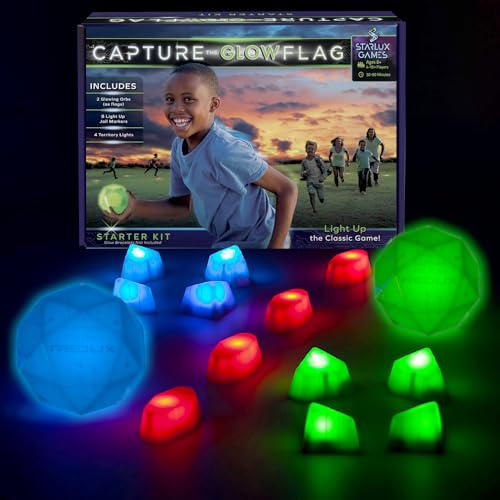 Glow in The Dark Capture The Flag - Starter Set
