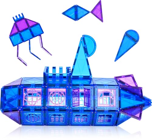 MAGBLOCK 102Pcs Magnetic Tiles