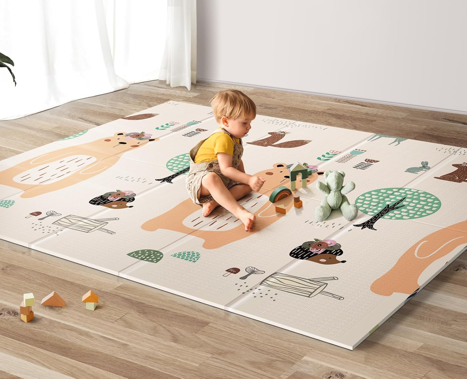 UANLAUO Foldable Baby Play Mat