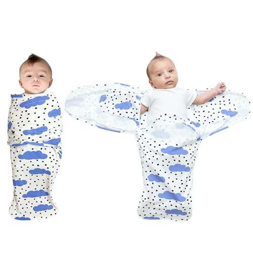 Norani Snugababe Swaddle Pod (Clouds)