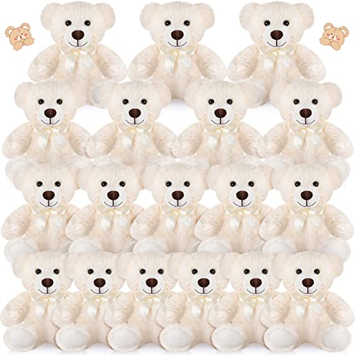 Zhanmai 18 Pcs 14" Bears (White)