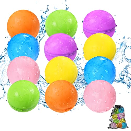Reusable Water Balloons 12PCS (KOKODI)