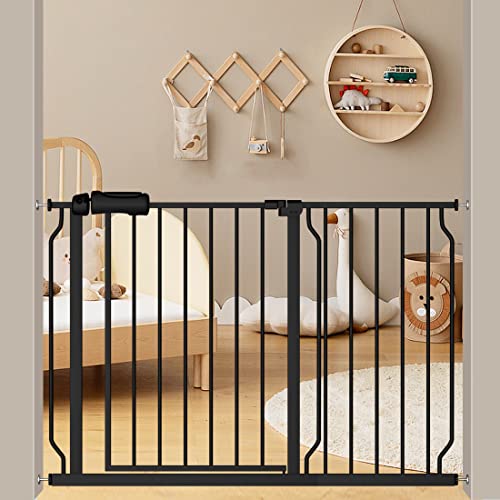 Walk Through Black Baby Gate (43.5-48")