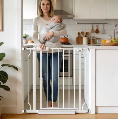 Narrow Baby Gate 24-29" (White)