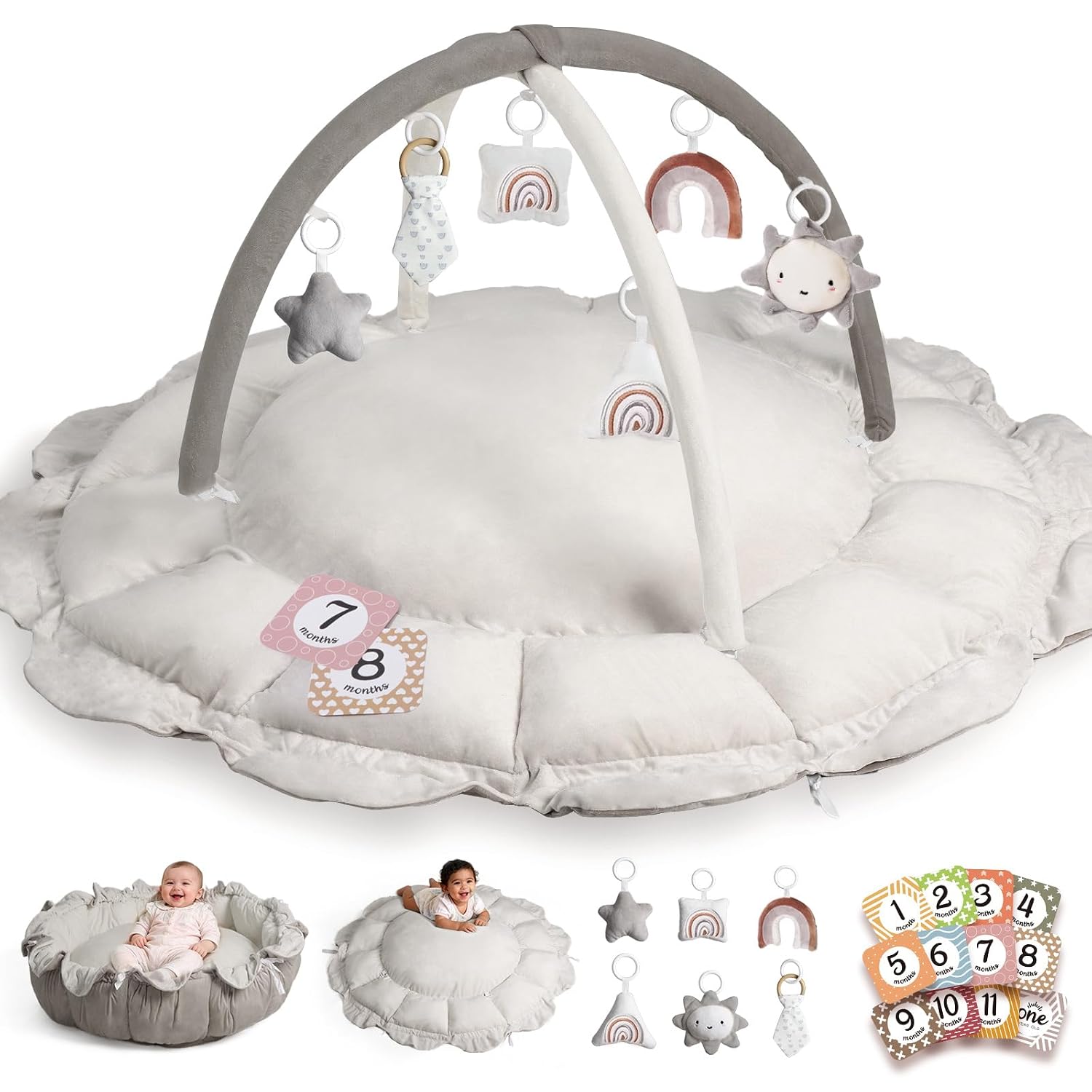HAM-MM 5-in-1 Convertible Baby Play Gym
