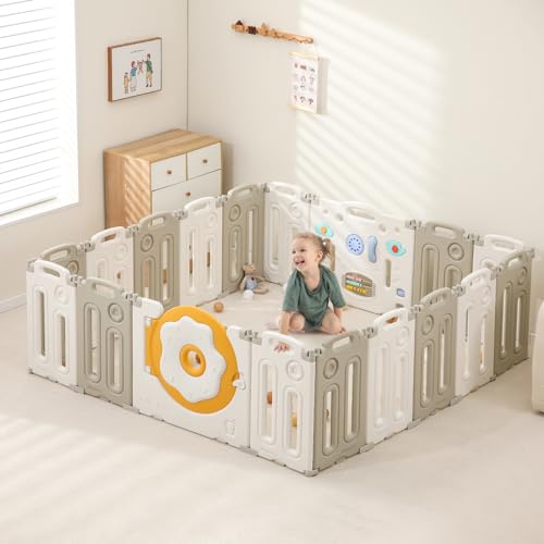 IFLETH 18-panel Playpen