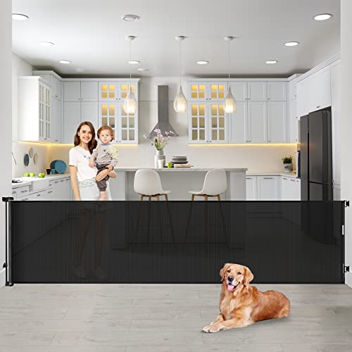 Bingguz 90 Inch Retractable Gate