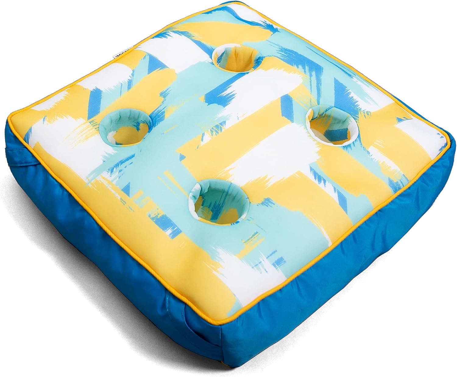 Big Joe Captain's Float No Inflation Needed Pool Lounger, Double Sided Mesh, Quick Draining Fabric