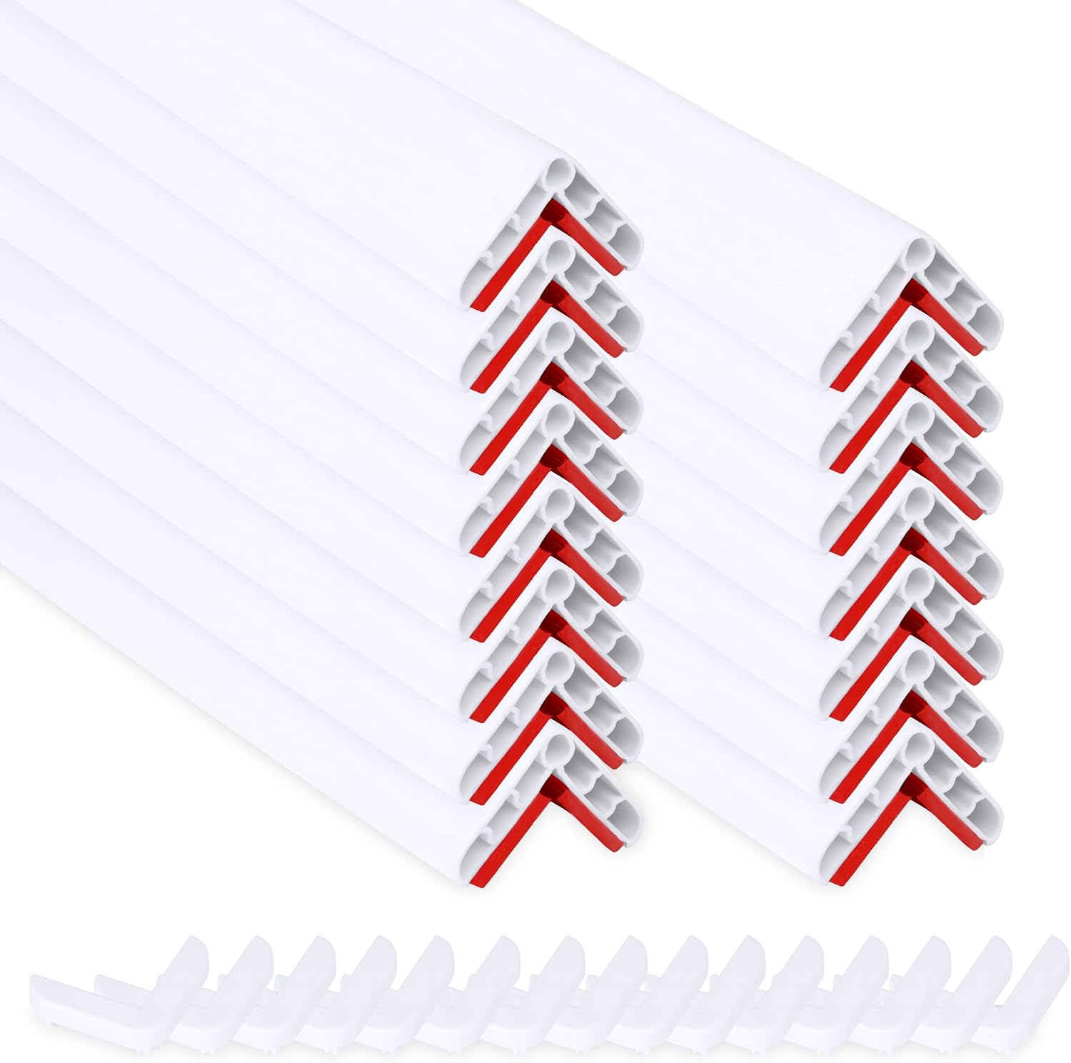 RUBBER BOND Wall Corner Guard (15 Pack)