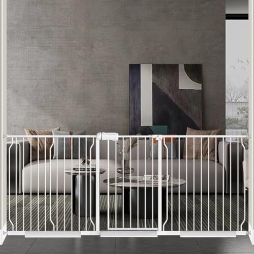 Baby Gate for Doorways Stairs Hallway 85.8-90.5"